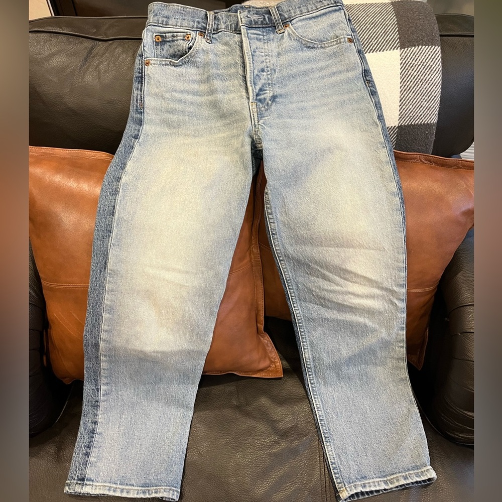 GAP Denim Cheeky Straight-high rise-button fly jeans Size 26/2P
